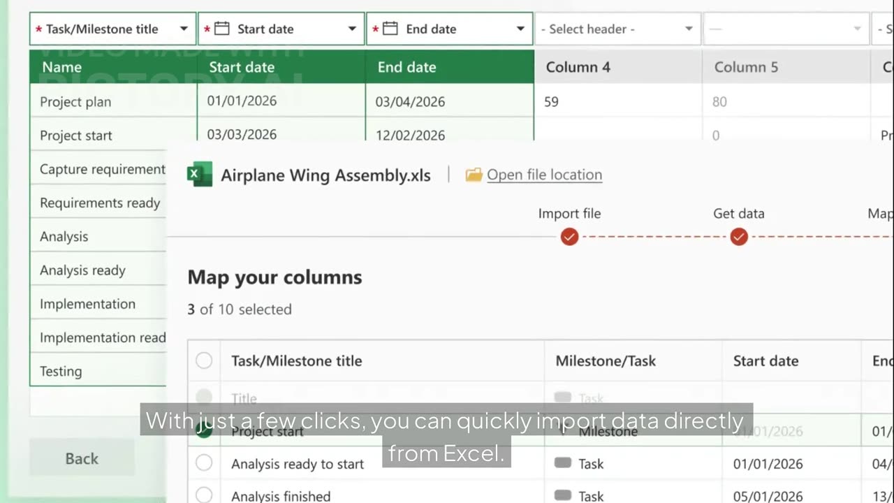 Transform Excel Data into Timelines & Gantt Charts | Office Timeline Integration