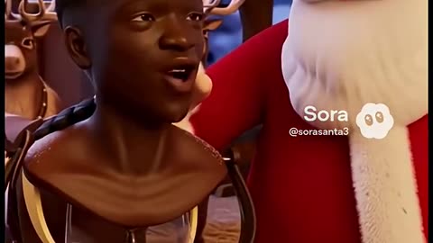 Santa replaces Rudolph with Khaby Lame mech