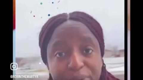Nigerian Christian Woman thanks President Trump