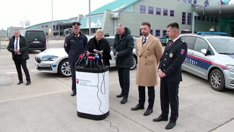 Arbeitstreffen von Innenminister Karner mit dem slowakischen Innenminister Šutaj-Eštok