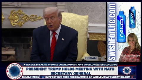 President Trump Holds Meeting with NATO Secretary General