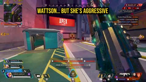 Solo Wattson Went CRAZY with Wingman & EVA-8 🔥 | Apex Legends