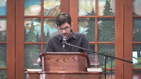 November 30, 2025 Worship service, sermon by Caleb Cable (Psalm 31:1-4)