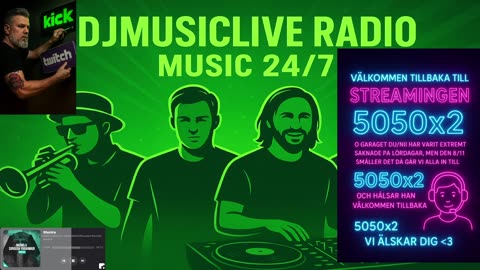 DjMusicLive Radio : Music 🔴24/7🔴 Your Daily Music Station !Discord !Instreamly
