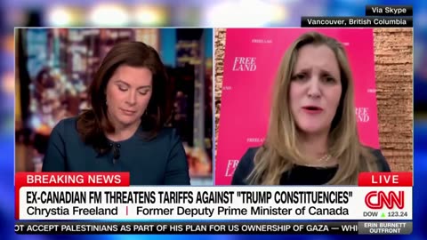 Chrystia Freeland threatens Trump .... yeah sure