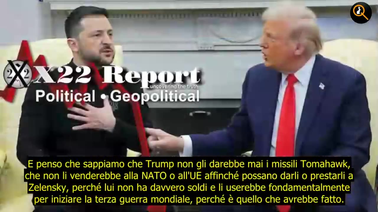 Q anon intrappola guerrafondai