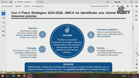 Roma - Indagine conoscitiva sulla gestione del magazzino fiscale (11.03.25)