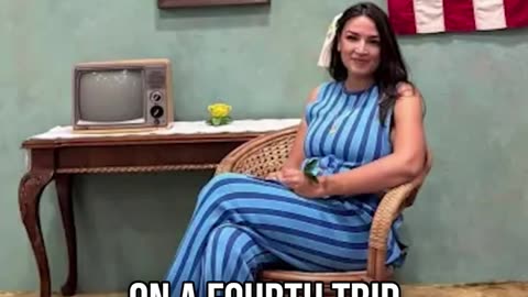 AOC splurged nearly $50K in Puerto Rico #shorts