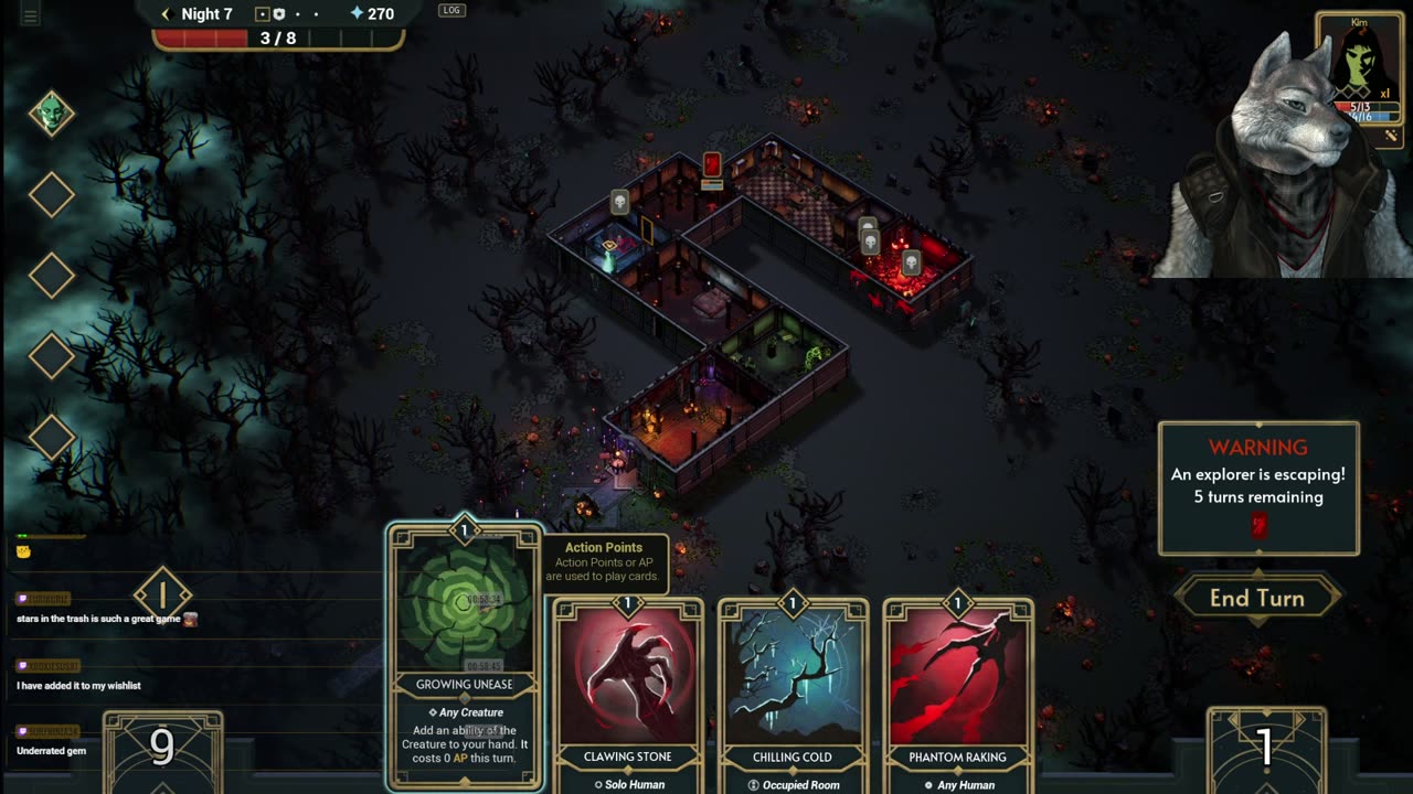 Stream 315: Playing deck of cards game and Onirism