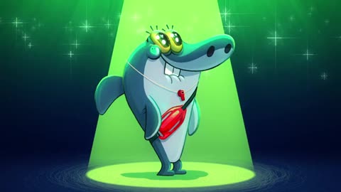 Zig & Shark Cartoon Fun 🐠 Colorful Reels #Shorts