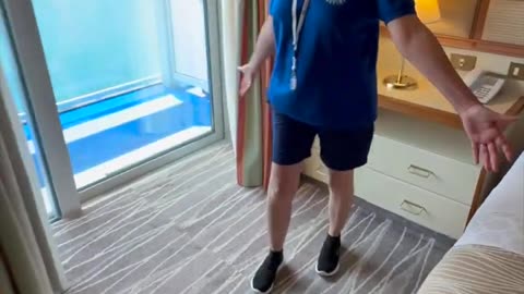 Emerald Princess Accessible Balcony Cabin | Tall Man's Cruise Adventures