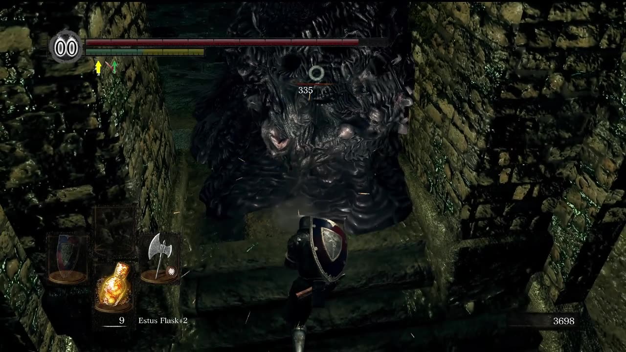Dark Souls Remastered | Be careful the two Mass of Souls in New Londo Ruins