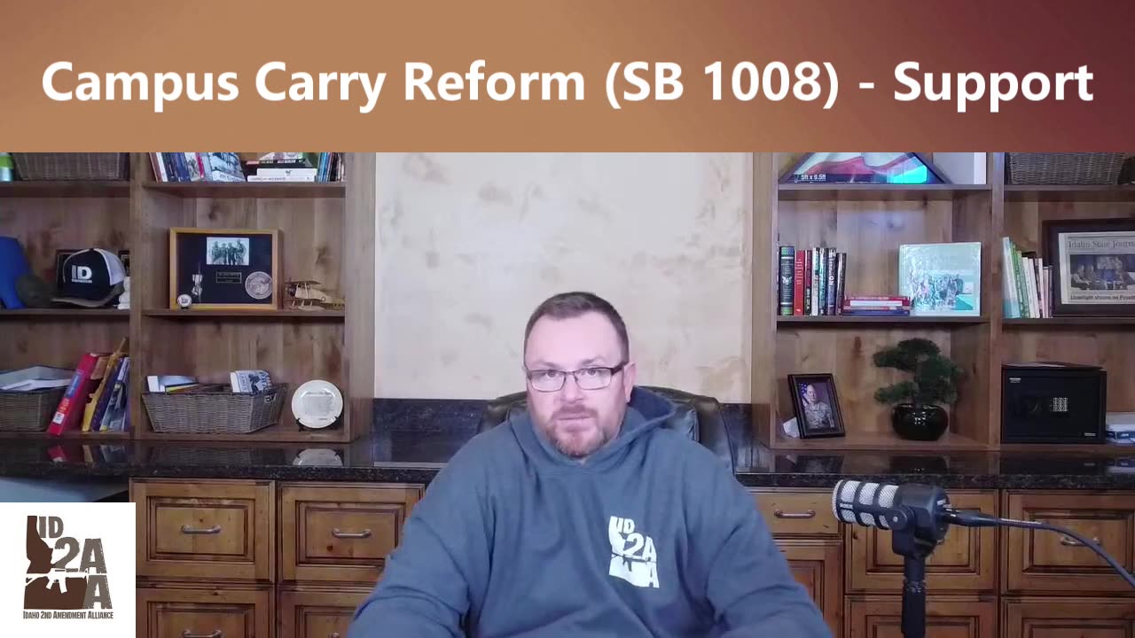 Support SB 1008, Campus Carry Reform!