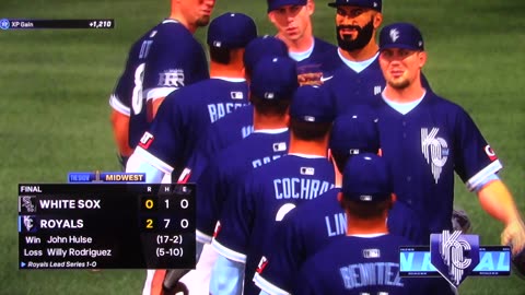 MLB The Show: Kansas City Royals vs Chicago White Sox (S24 G99)