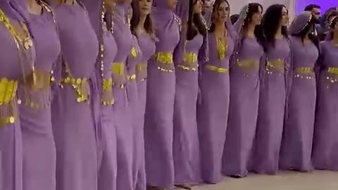 Beautiful chest dance