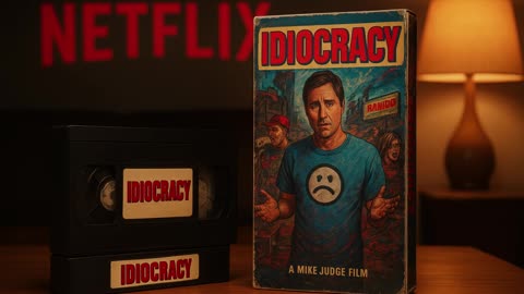 Movie Recommendation "Idiocracy" is on NETFLIX NOW!!
