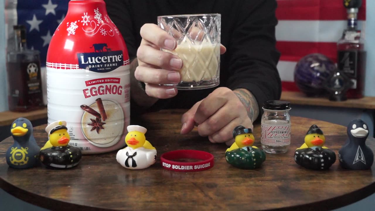 James Shelton - Midnight Moon Peppermint Moonshine & Lucerne Eggnog