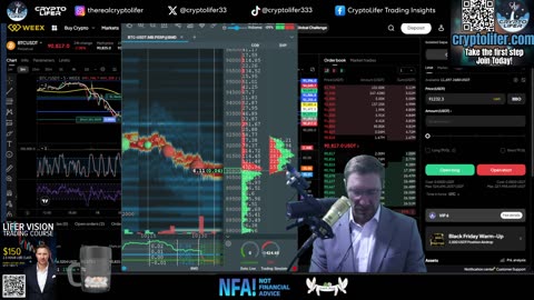 Bitcoin Live Trading: Retest Support or Next Leg Down? MUST SEE Chart Analysis EP1828