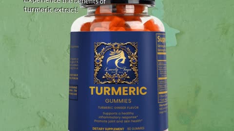Lovely Toya Turmeric Gummies