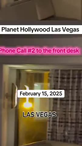 Guests at the Planet Hollywood Las Vegas scared when window washing equipment crashed into the rooms