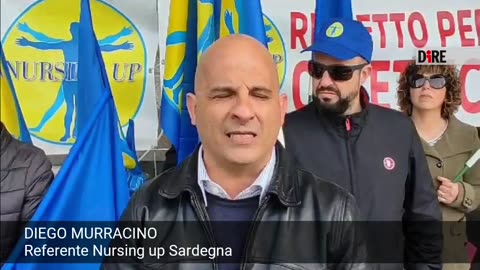 Cagliari - SARDEGNA. RIFORMA SANITÀ, ANCHE INFERMIERI SUL PIEDE DI GUERRA (28.02.25)