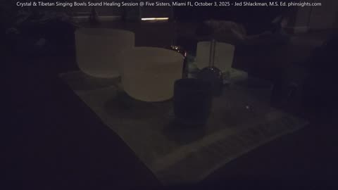 Crystal & Tibetan Singing Bowls Sound Healing Event, 5 Sisters, Miami, October 3, 2025 - Jedi Shaman