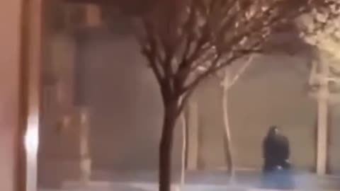 Leaked Iran footage shows a protester being shot dead at close range by regime forces