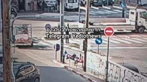 Documentation of today's explosion in Tel Aviv