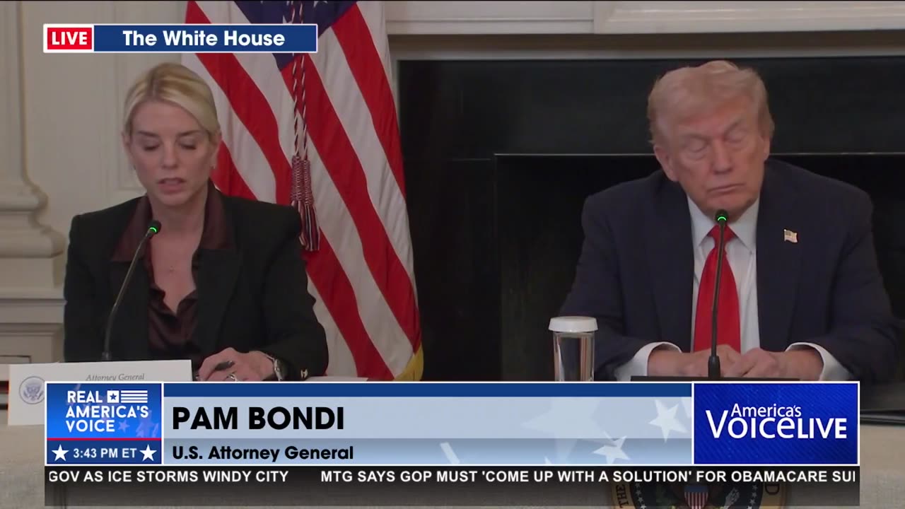 AG BONDI CRACKING DOWN ON ANTIFA