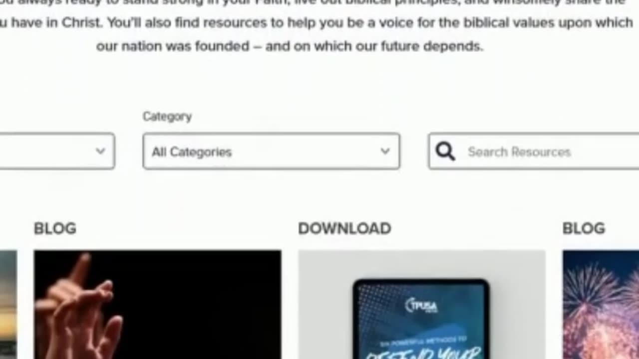 📖 TPUSA Faith Resources ✝️