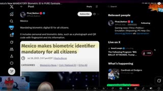 REAL ID will Be Mandated for All US Citizens the Same As Mexico's Biometric ID was Mandated