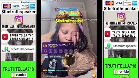 21BADBITCH OBVIOUSLY SUFFERING FROM CONCUSSION AFTER LATEST DROSKI BEATING HE'S A BITCH & NEEDS TO BE LOCKED BACK UP & BEAT TF UP!!