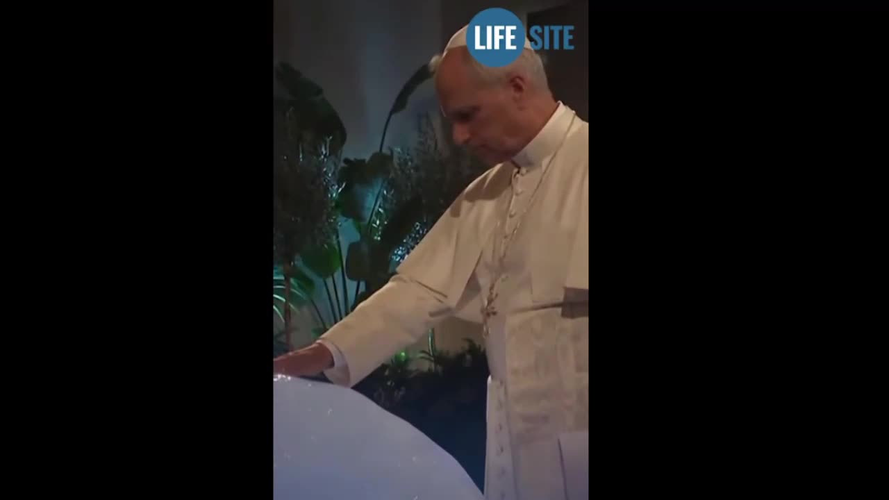 The pope believes in climate change.