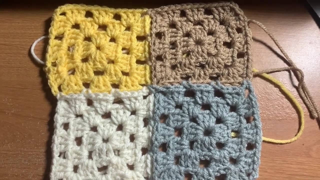 Join As You Go Granny Squares