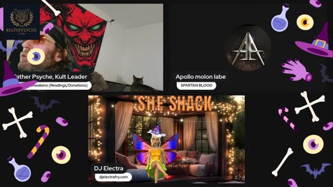 10/31/25 Psyche Awakens VOD: "Spooky Halloween Horroroscopes and Prophecies Kult of Psyche Style"