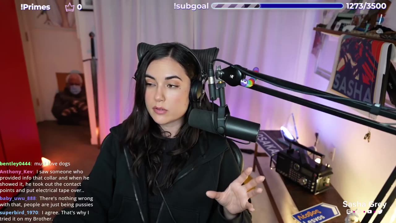 Sasha Grey attempts to defend Hasan but it backfires spectacularly