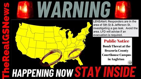 🚨 BREAKING: "SHELTER IN PLACE" IN ATLANTA / BOMB SQUAD DEPLOYED IN TEXAS PROMPTS 2 MILE EVACUATION