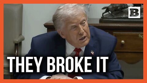 They Caused It! Trump Explains Why He Refers to "Affordability Crisis" as "Democratic Hoax"