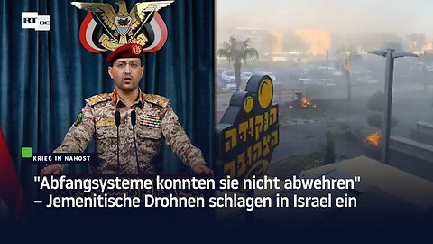 "Abfangsysteme konnten sie nicht abwehren" – Jemenitische Drohnen schlagen in Israel ein