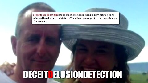 An Australian white man was walking in a park with his wife when he was robbed and murdered by a group of black men