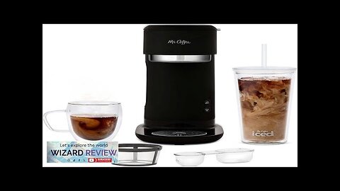 Mr. Coffee Iced + Hot Coffee Maker 22-Ounce Reusable Review