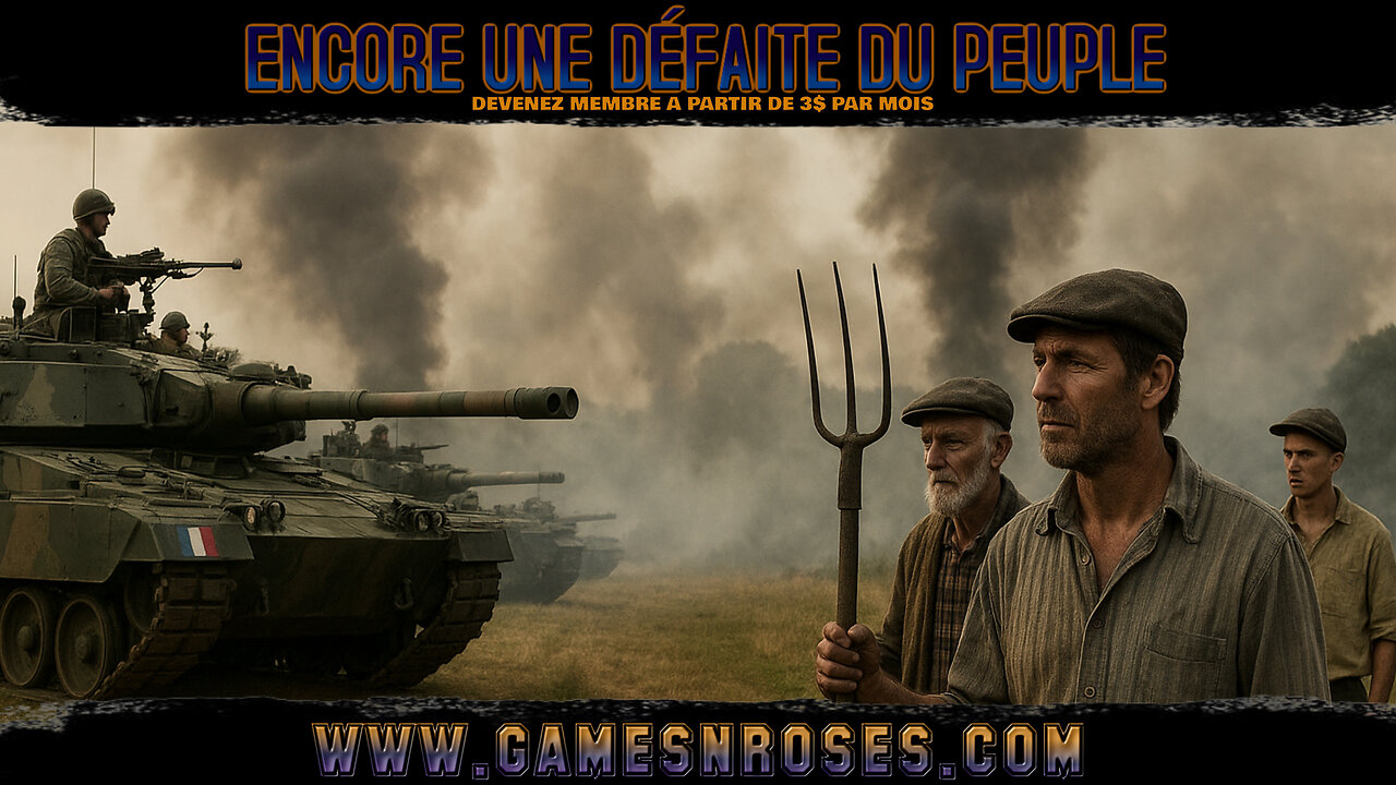 ENCORE UNE DÉFAITE DU PEUPLE