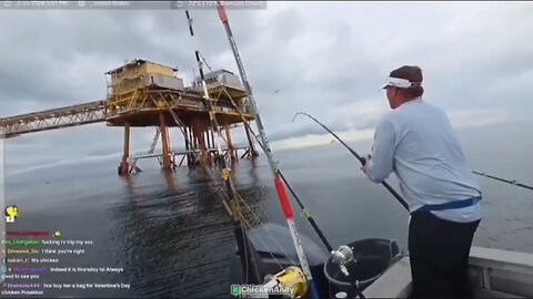 🛑 CHICKENANDY W/OCEANADVENTURES1 TRYING TO CATCH THE BIGGEST FISH 2-11-26