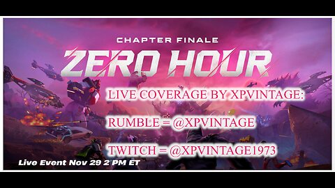11/19/2025 - XPVINTAGE - Gaming Rumble - Exclusive Coverage of the Live Event - Matches and more...
