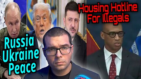 Russia Ukraine PEACE. No PJs at the airport. Hotline for illegals in public housing TC 11/25/25