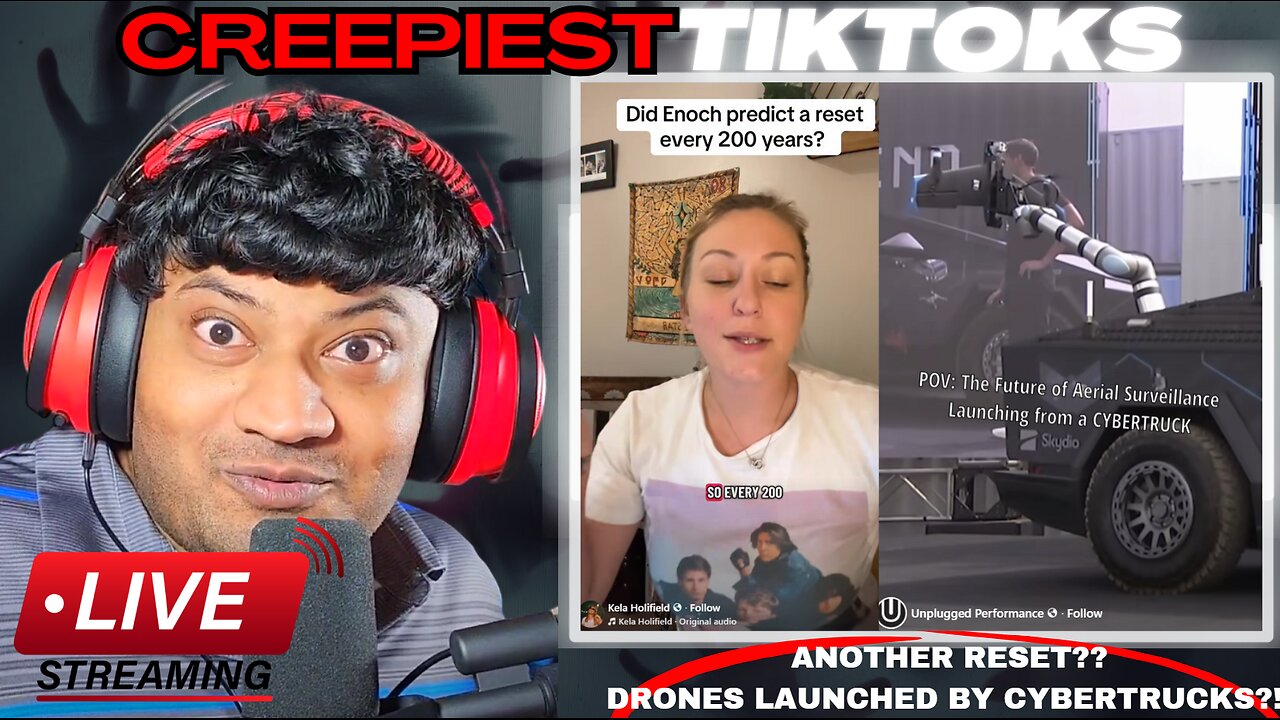 Strange and Unusual Tiktok Videos Live Stream with Tedi (pt. 108)