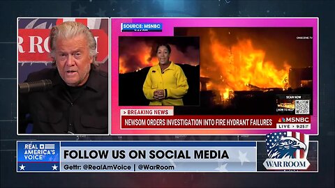 "This Is Out Of Control"| Steve Bannon On Palisades Fire Increasing In Strength