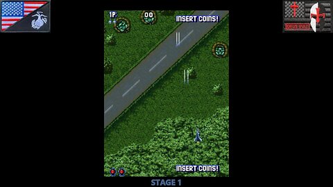 Gamer By Proxy: "Aero Fighters" [Khoful (AJ-37) All Stages] (Arcade - 1992) [NA Version]