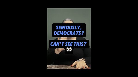 Seriously, Democrats? Can’t See This? 😳 #democrats #blind #denial #deny