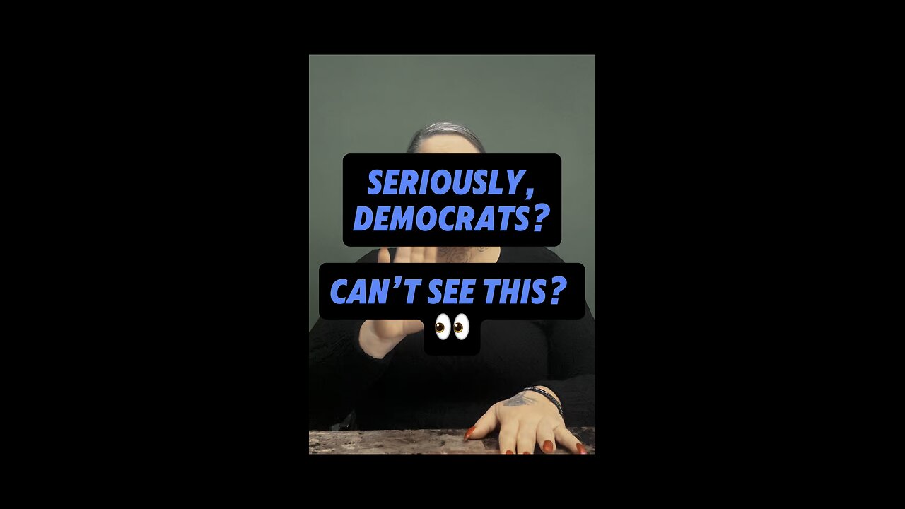 Seriously, Democrats? Can’t See This? 😳 #democrats #blind #denial #deny